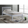 Shaker White Single Bed